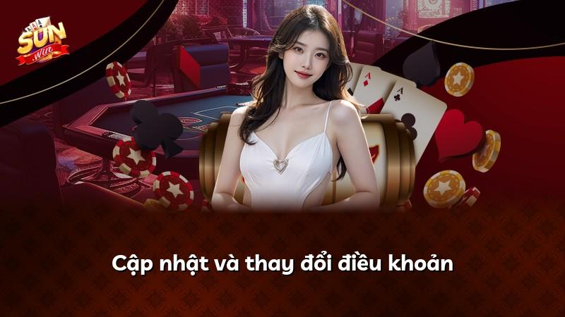 Cập nhật và thay đổi điều khoản